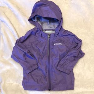 Girls Columbia Rain Jacket 2T
